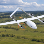 VTOL-дрон с остановленным винтом